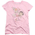 I LOVE LUCY/RUMBA DANCE - S/S WOMENS TEE - PINK