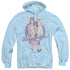 I LOVE LUCY/TREND SETTERS - ADULT PULLOVER HOODIE - LIGHT BLUE