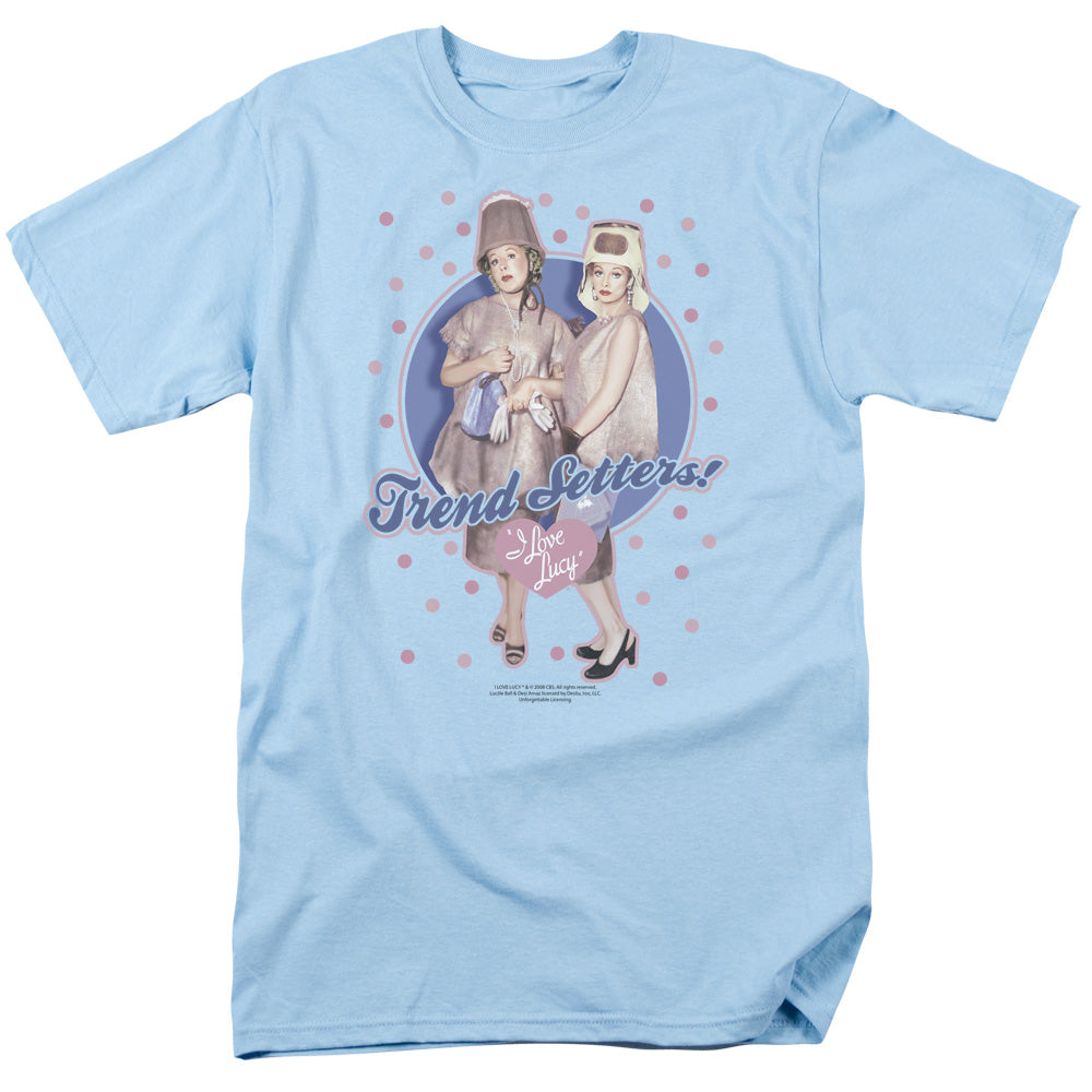 I LOVE LUCY/TREND SETTERS - S/S ADULT 18/1 - LIGHT BLUE