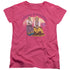 I LOVE LUCY/SCHEMING & DREAMING - S/S WOMENS TEE - HOT PINK