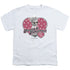 I LOVE LUCY/FUNNY & FABULOUS - S/S YOUTH 18/1 - WHITE