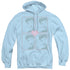 I LOVE LUCY/LUCY SQUARED - ADULT PULLOVER HOODIE - LIGHT BLUE