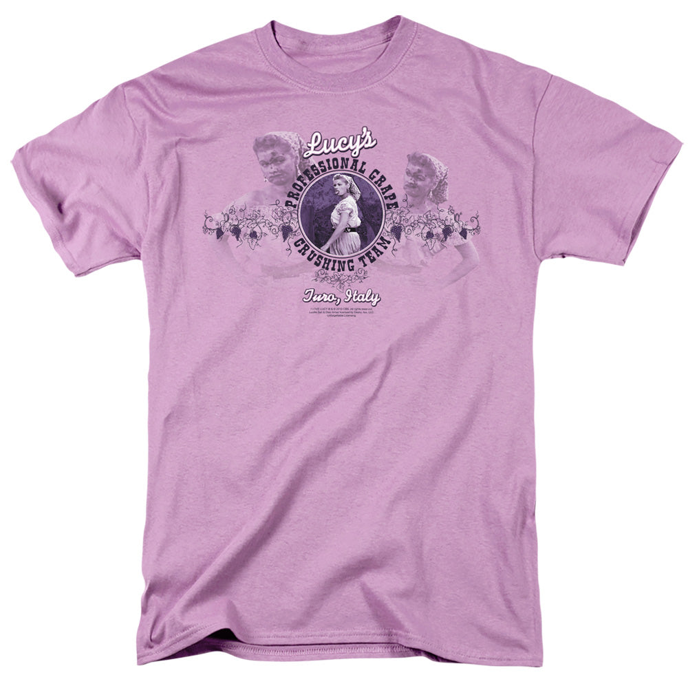 I LOVE LUCY/GRAPE CRUSHING - S/S ADULT 18/1 - LAVENDER