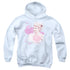 I LOVE LUCY/SHOW STOPPER - YOUTH PULLOVER HOODIE - WHITE