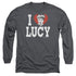 I LOVE LUCY/I LOVE LUCY -  L/S ADULT 18/1  - CHARCOAL