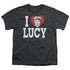 I LOVE LUCY/I LOVE LUCY - S/S YOUTH 18/1 - CHARCOAL