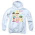 I LOVE LUCY/SO MANY FACES - YOUTH PULLOVER HOODIE - WHITE