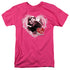 I LOVE LUCY/HAPPY ANNIVERSARY - S/S ADULT 18/1 - HOT PINK