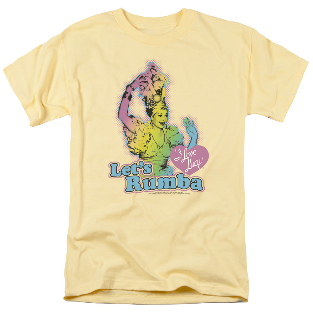 I LOVE LUCY/LETS RUMBA - S/S ADULT 18/1 - BANANA