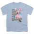I LOVE LUCY/BETTER WITH CHOCOLATE - S/S YOUTH 18/1 - LIGHT BLUE