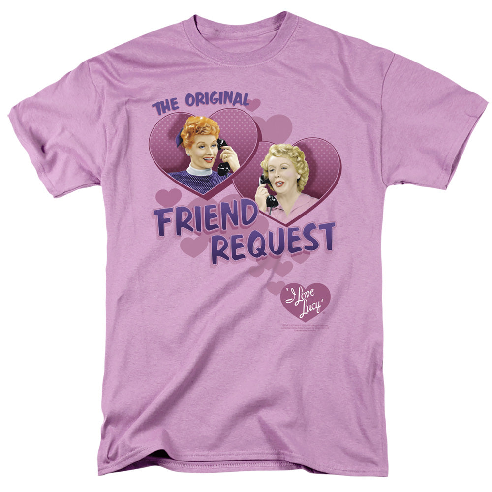 I LOVE LUCY/FRIEND REQUEST - S/S ADULT 18/1 - LAVENDER
