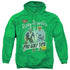I LOVE LUCY/PRO GOLF TIPS - ADULT PULLOVER HOODIE - KELLY GREEN