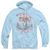 I LOVE LUCY/LUCYS WORKOUT - ADULT PULLOVER HOODIE - LIGHT BLUE