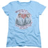I LOVE LUCY/LUCYS WORKOUT - S/S WOMENS TEE - LIGHT BLUE