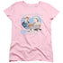 I LOVE LUCY/ALWAYS BEST FRIENDS - S/S WOMENS TEE - PINK