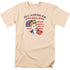 I LOVE LUCY/ALL AMERICAN - S/S ADULT 18/1 - CREAM