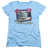 I LOVE LUCY/WORK OF ART - S/S WOMENS TEE - LIGHT BLUE