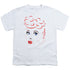 I LOVE LUCY/LINES FACE - S/S YOUTH 18/1 - WHITE