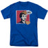 I LOVE LUCY/I LOVE WORHOL OMG - S/S ADULT 18/1 - ROYAL BLUE