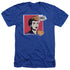 I LOVE LUCY/I LOVE WORHOL OMG - ADULT HEATHER - ROYAL BLUE