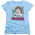 I LOVE LUCY/VITA COMIC - S/S WOMENS TEE - LIGHT BLUE