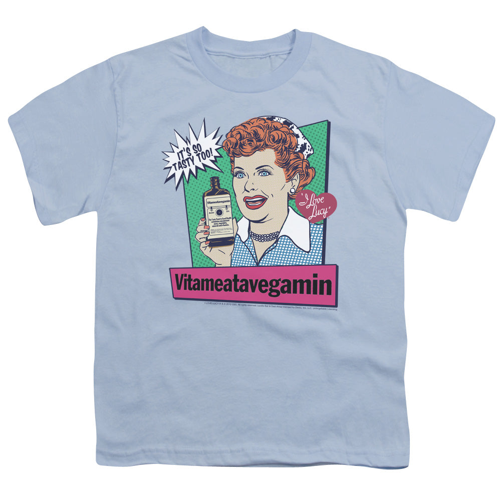 I LOVE LUCY/VITA COMIC - S/S YOUTH 18/1 - LIGHT BLUE
