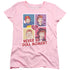 I LOVE LUCY/PANELS - S/S WOMENS TEE - PINK