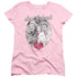 I LOVE LUCY/BEST FRIENDS - S/S WOMENS TEE - PINK