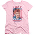 I LOVE LUCY/FOR PRESIDENT - S/S WOMENS TEE - PINK
