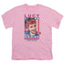 I LOVE LUCY/FOR PRESIDENT - S/S YOUTH 18/1 - PINK