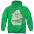 I LOVE LUCY/SANTA - ADULT PULLOVER HOODIE - KELLY GREEN