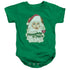 I LOVE LUCY/SANTA - INFANT SNAPSUIT - KELLY GREEN