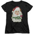 I LOVE LUCY/SANTA - S/S WOMENS TEE - BLACK