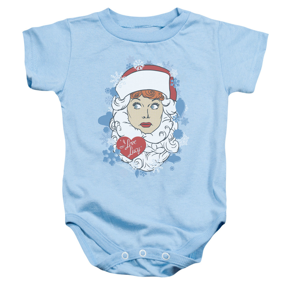 I LOVE LUCY/BEARD FLAKES - INFANT SNAPSUIT - LIGHT BLUE