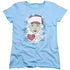 I LOVE LUCY/BEARD FLAKES - S/S WOMENS TEE - LIGHT BLUE