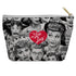I LOVE LUCY/FACES - T-BOTTOM ACCESSORY POUCH