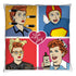 I LOVE LUCY/COMIC - THROW PILLOW