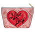 I LOVE LUCY/3D LOGO - T-BOTTOM ACCESSORY POUCH