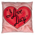 I LOVE LUCY/3D LOGO - THROW PILLOW