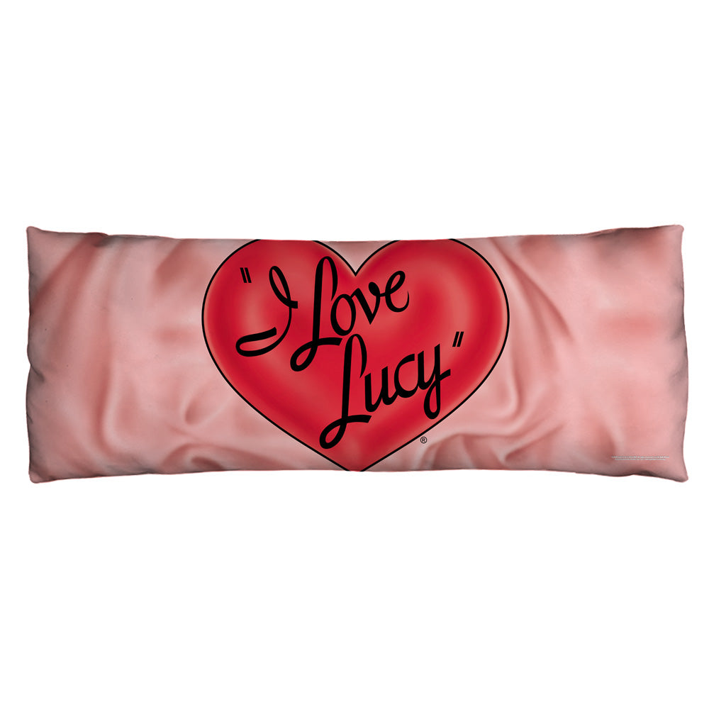 I LOVE LUCY/3D LOGO - MICROFIBER BODY PILLOW