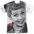 I LOVE LUCY/TIMELESS (FRONT/BACK PRINT) - S/S ADULT POLY CREW - MULTI