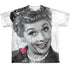 I LOVE LUCY/TIMELESS (FRONT/BACK PRINT) - S/S YOUTH POLY CREW - MULTI