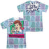I LOVE LUCY/ALL OVER VITA COMIC (FRONT/BACK PRINT) - S/S ADULT POLY CREW - MULTI