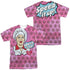 I LOVE LUCY/ALL OVER SPEED IT UP (FRONT/BACK PRINT) - S/S ADULT POLY CREW - MULTI