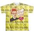 I LOVE LUCY/WARM ALL OVER (FRONT/BACK PRINT) - S/S YOUTH POLY CREW - MULTI