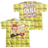 I LOVE LUCY/WARM ALL OVER (FRONT/BACK PRINT) - S/S YOUTH POLY CREW - MULTI