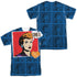 I LOVE LUCY/OMG (FRONT/BACK PRINT) - S/S ADULT POLY CREW - MULTI
