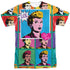 I LOVE LUCY/LOL (FRONT/BACK PRINT) - S/S ADULT POLY CREW - MULTI