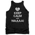 I LOVE LUCY/KEEP CALM WAAA - ADULT TANK - BLACK