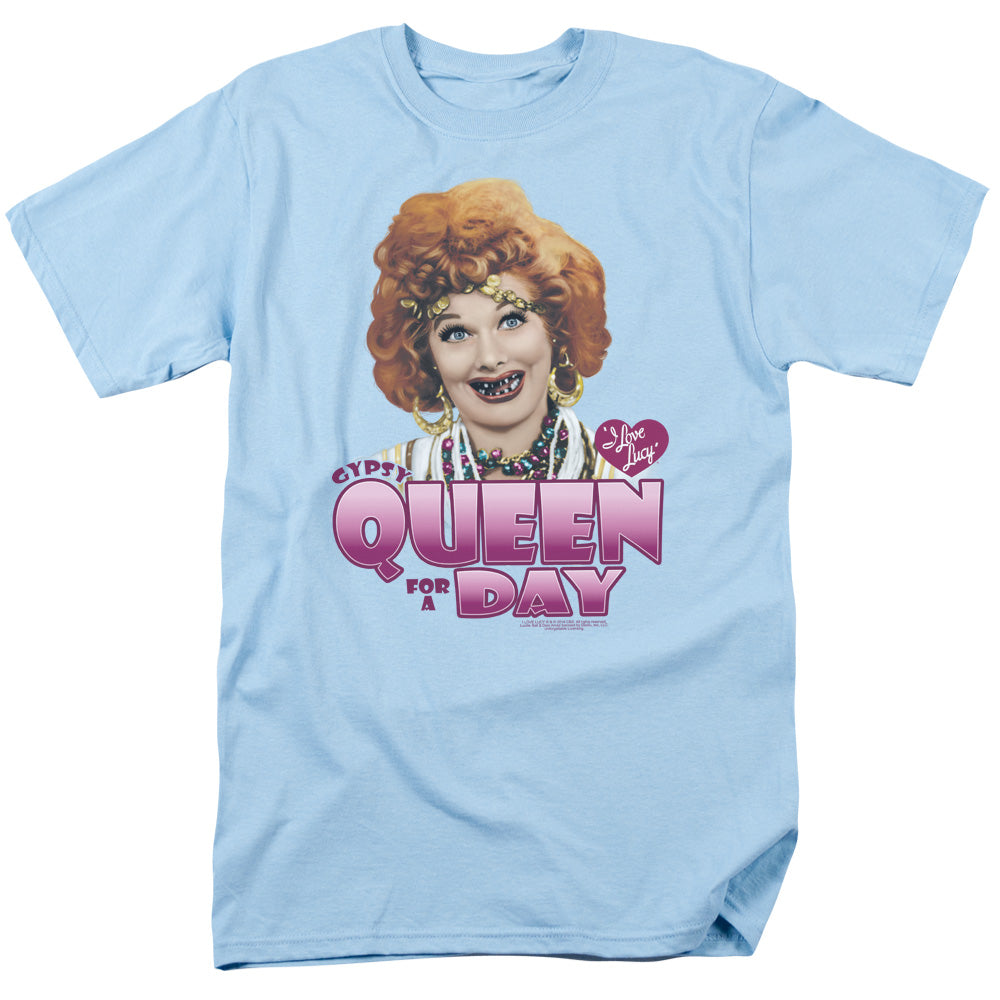 I LOVE LUCY/GYPSY QUEEN - S/S ADULT 18/1 - LIGHT BLUE